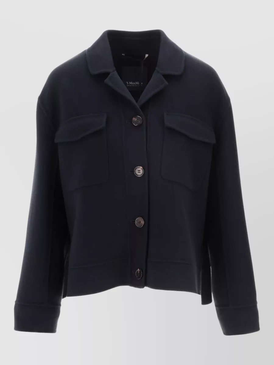 S Max Mara virgin wool fitted jacket