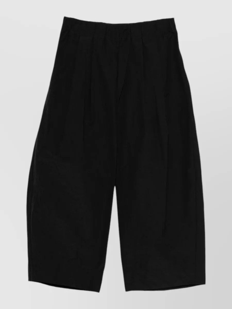 Apuntob Pleated Wide-Leg Trousers