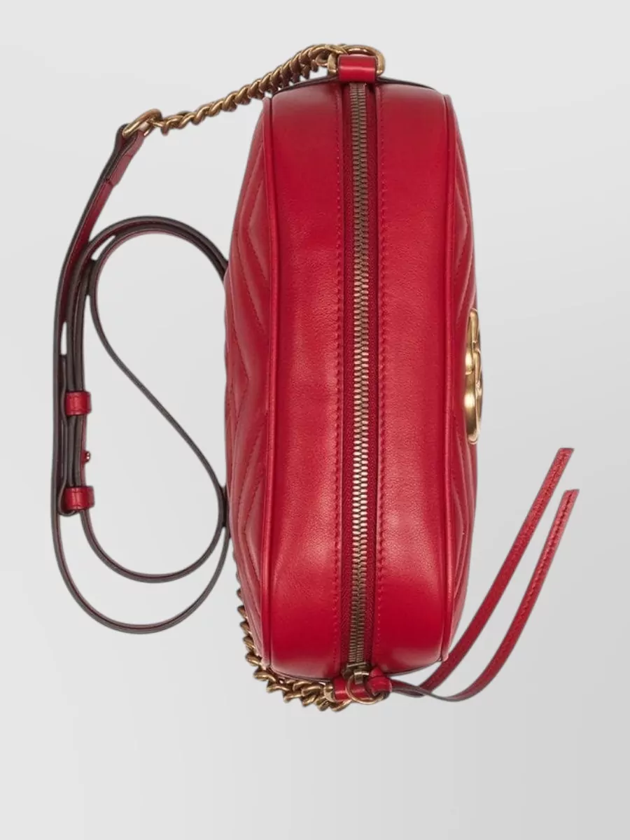 Gucci Gg Marmont Leather Cross-Body Bag