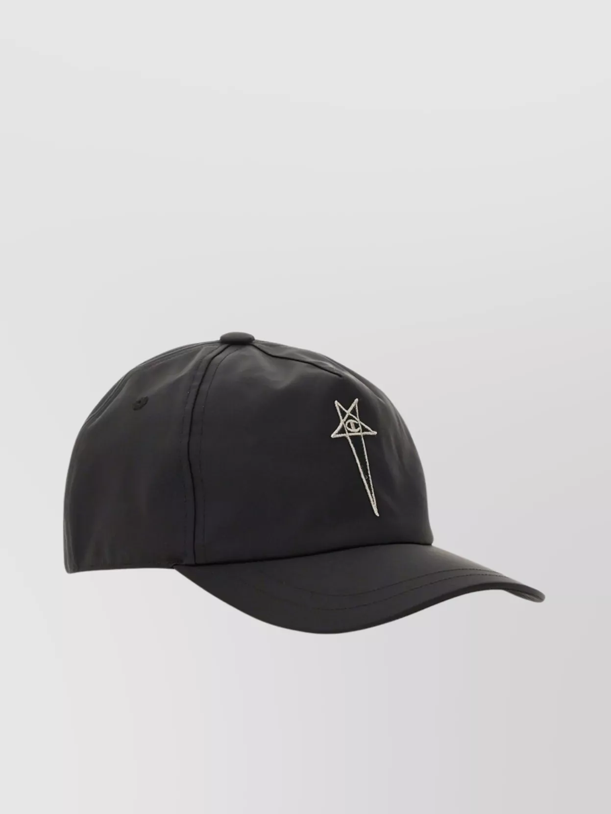 Rick Owens Brimmed Hat With Curved Brim
