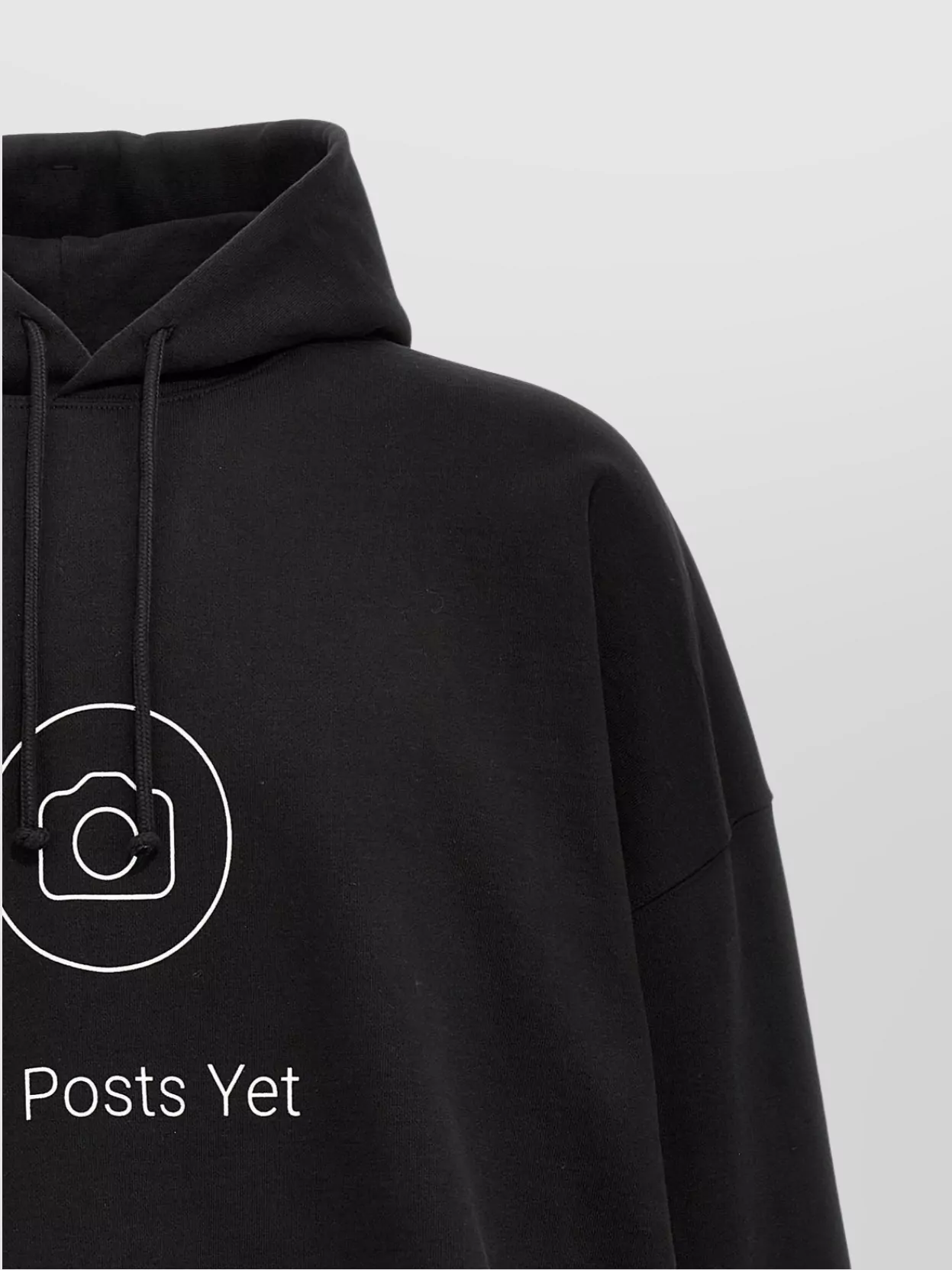 パーカー・フーディ VETEMENTS graphic-print long-sleeve hoodie Vetements Silent graphic print hoodie | The Fashion Square