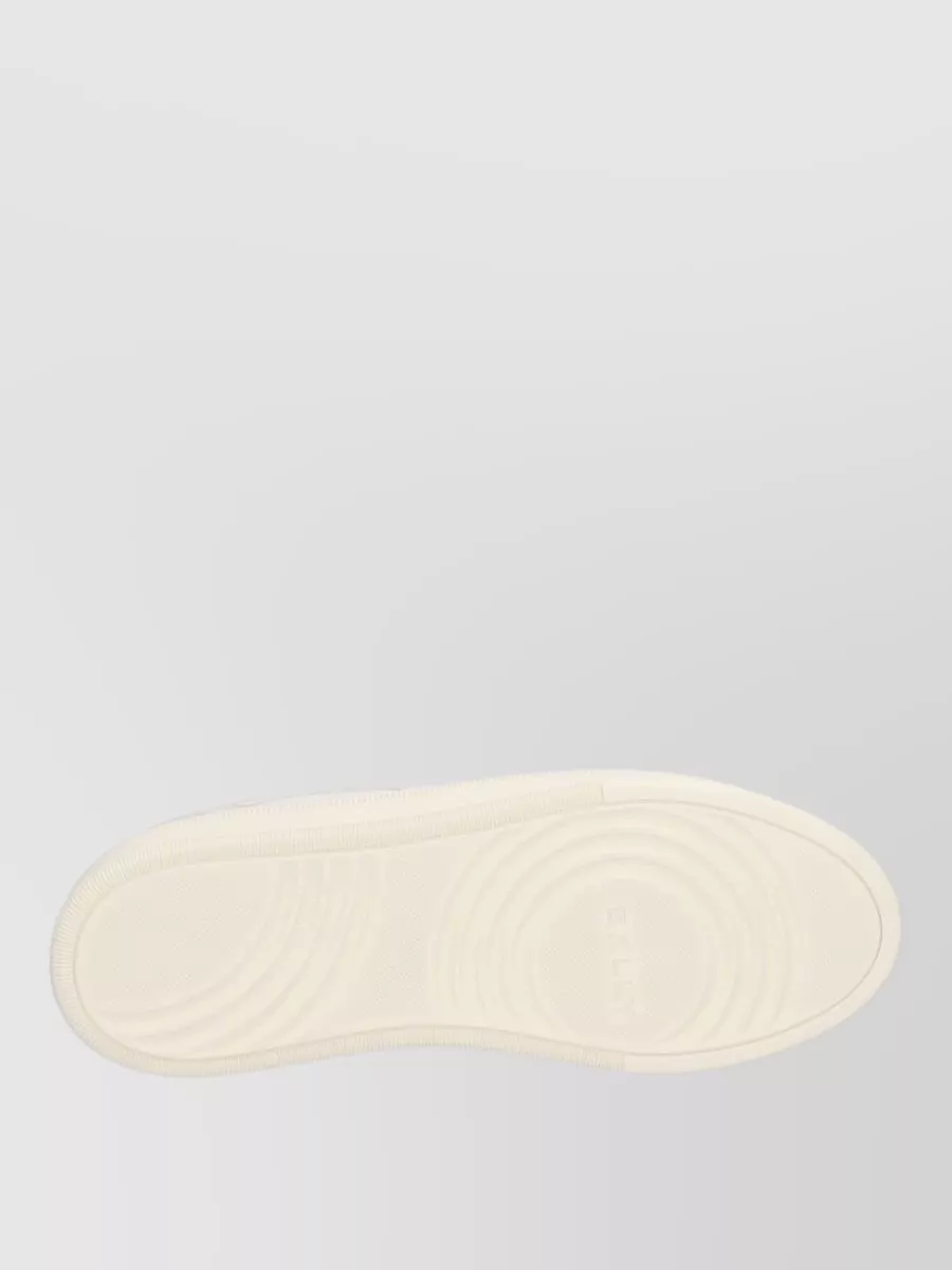 Bally Leather Lace-Up Sneakers