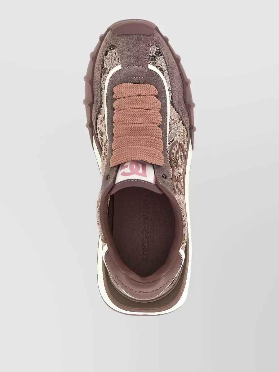Dolce&Gabbana Leather Low-Top Sneakers