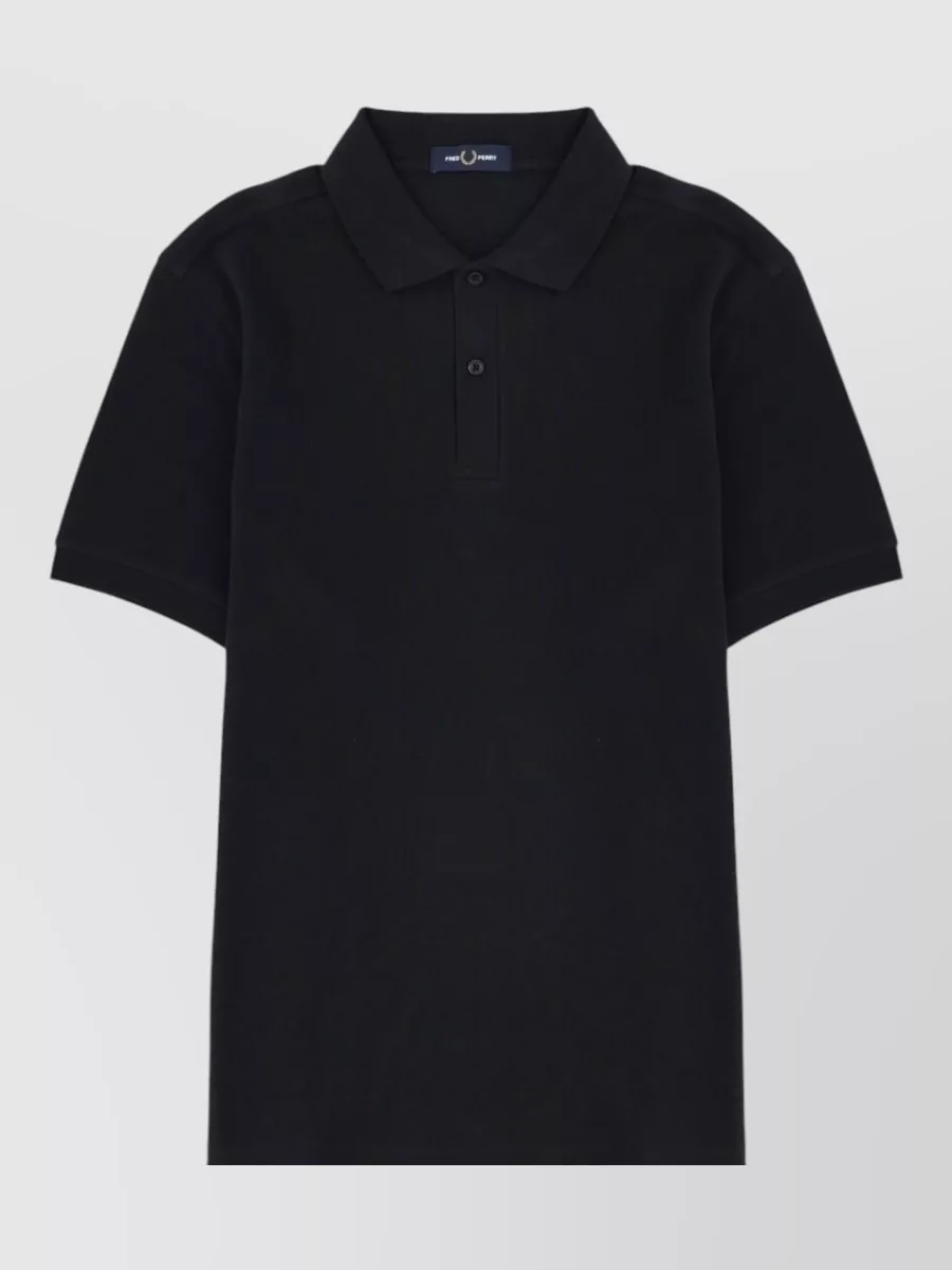 Fred Perry cotton logo polo shirt