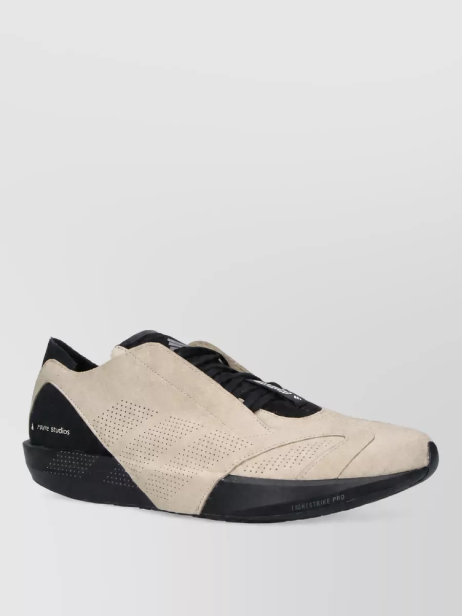 Adidas leather slip-on sneakers