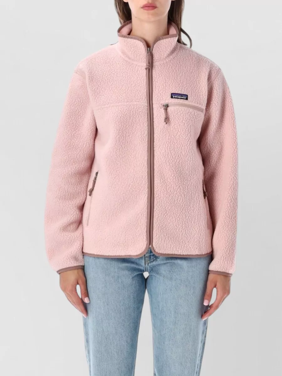 Patagonia fleece zip-up jacket