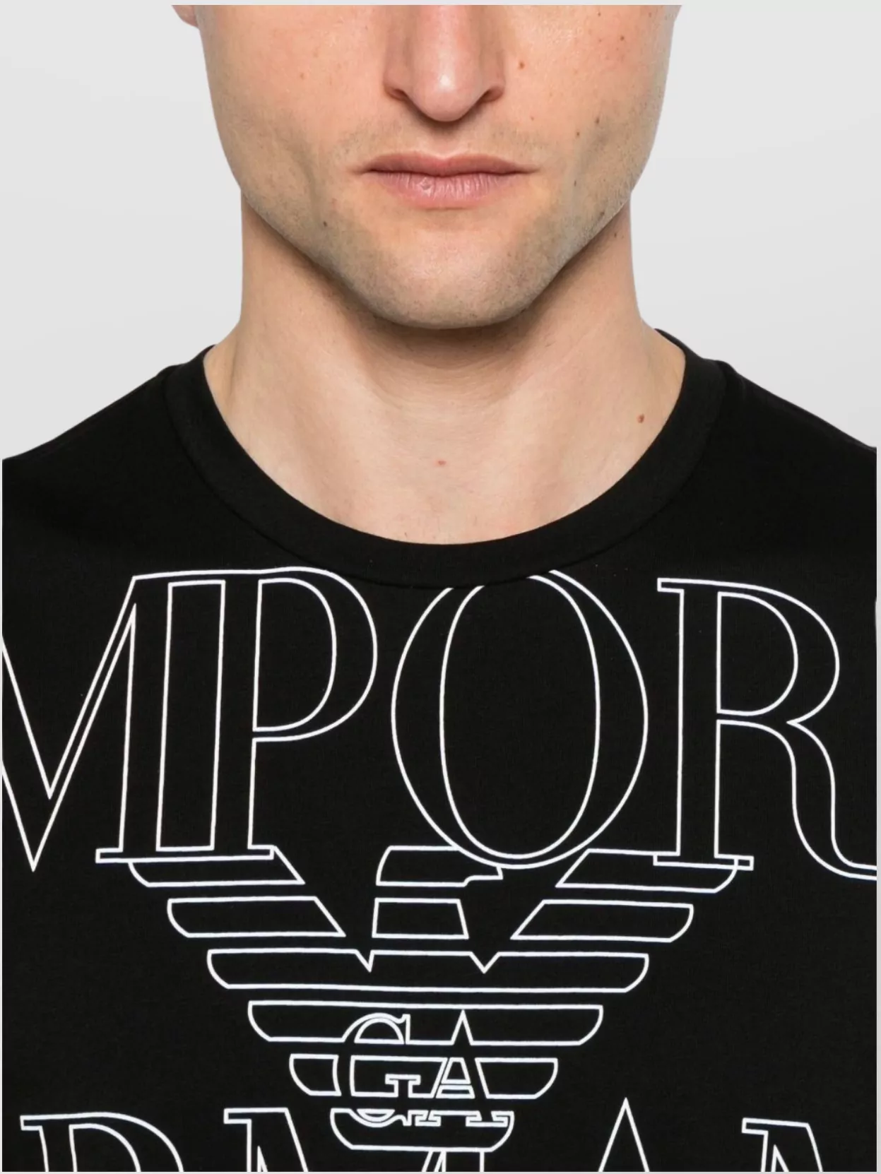 Emporio Armani Crew Neck Regular Fit Short Sleeves Vest
