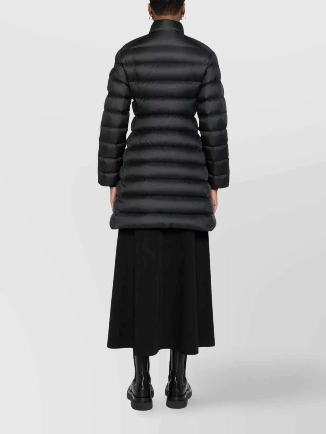 Moncler Puffer Jacket Long High Collar