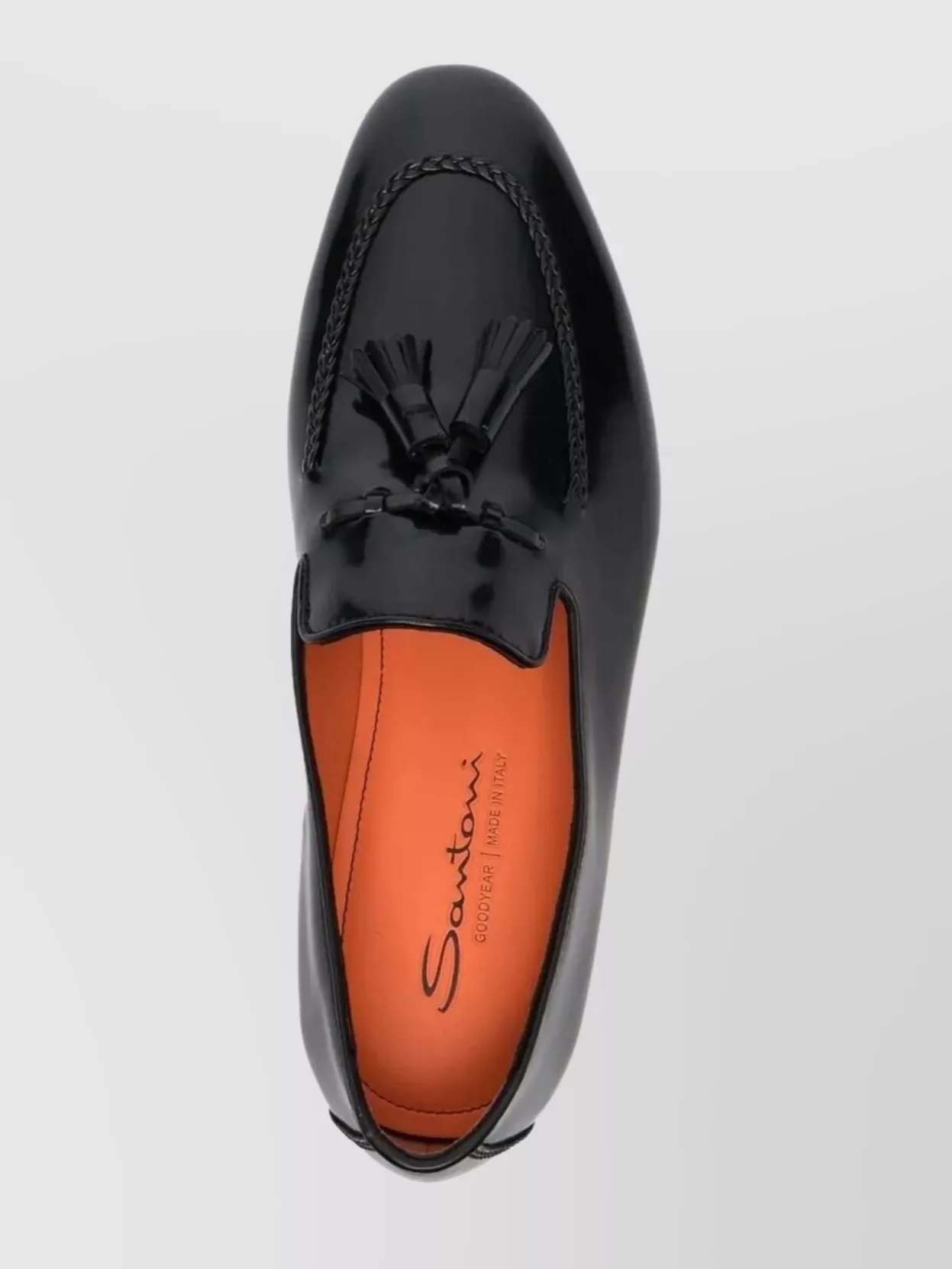 Santoni Carlos Loafer Tassel Detail