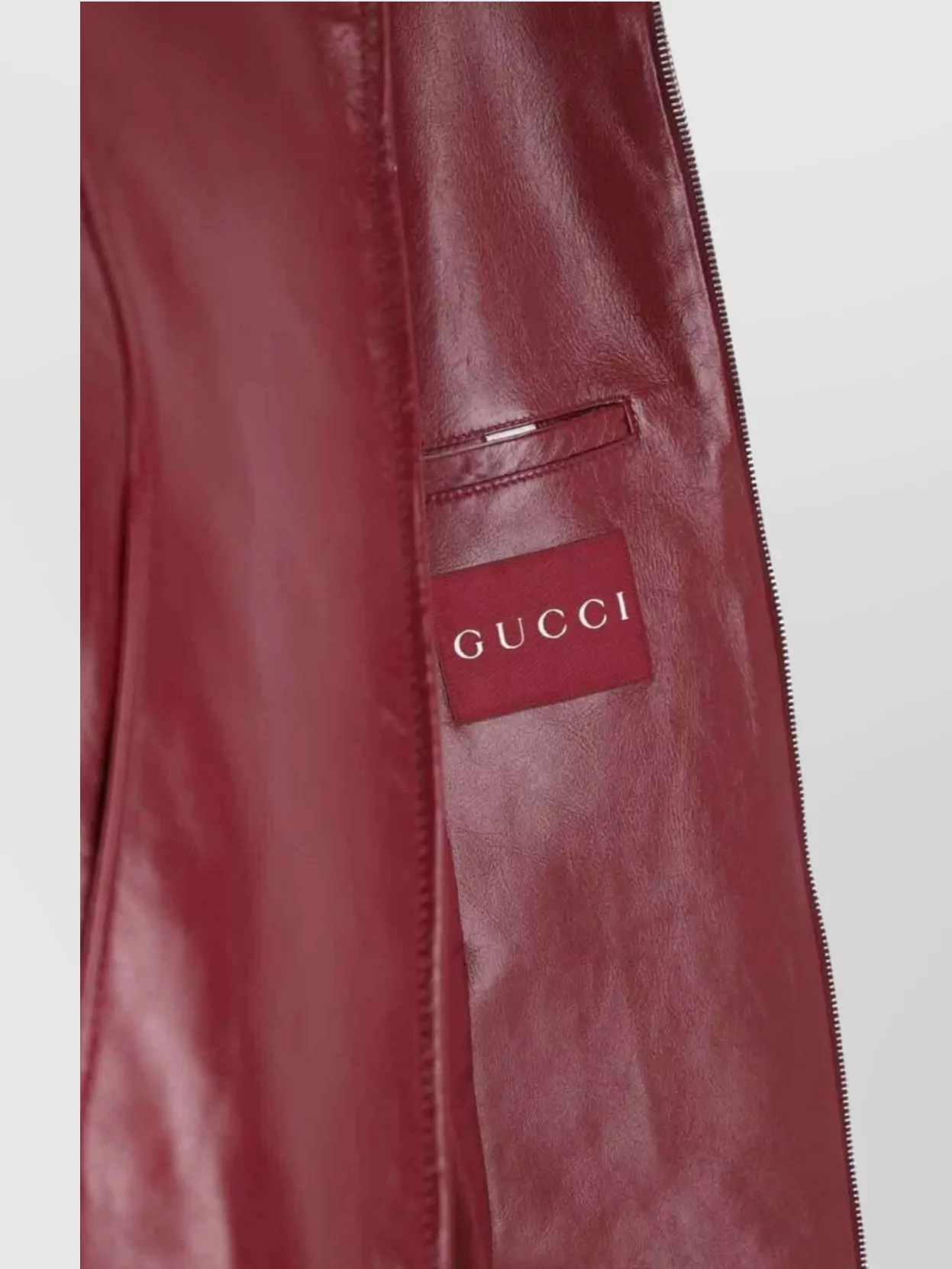 Gucci Collared Design Jacket With Elasticated Hem