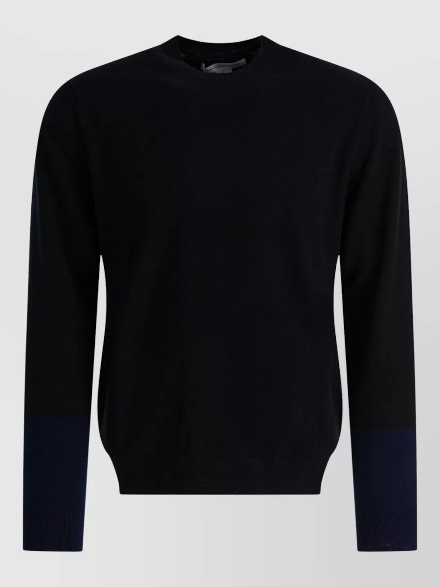 Comme des Garçons wool crew neck sweater