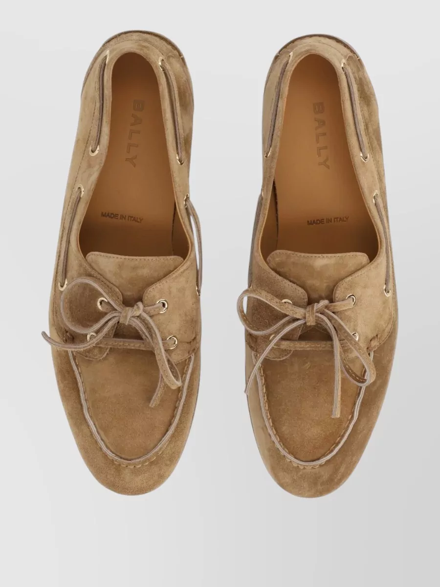 Bally Leather Lace-Up Shoes