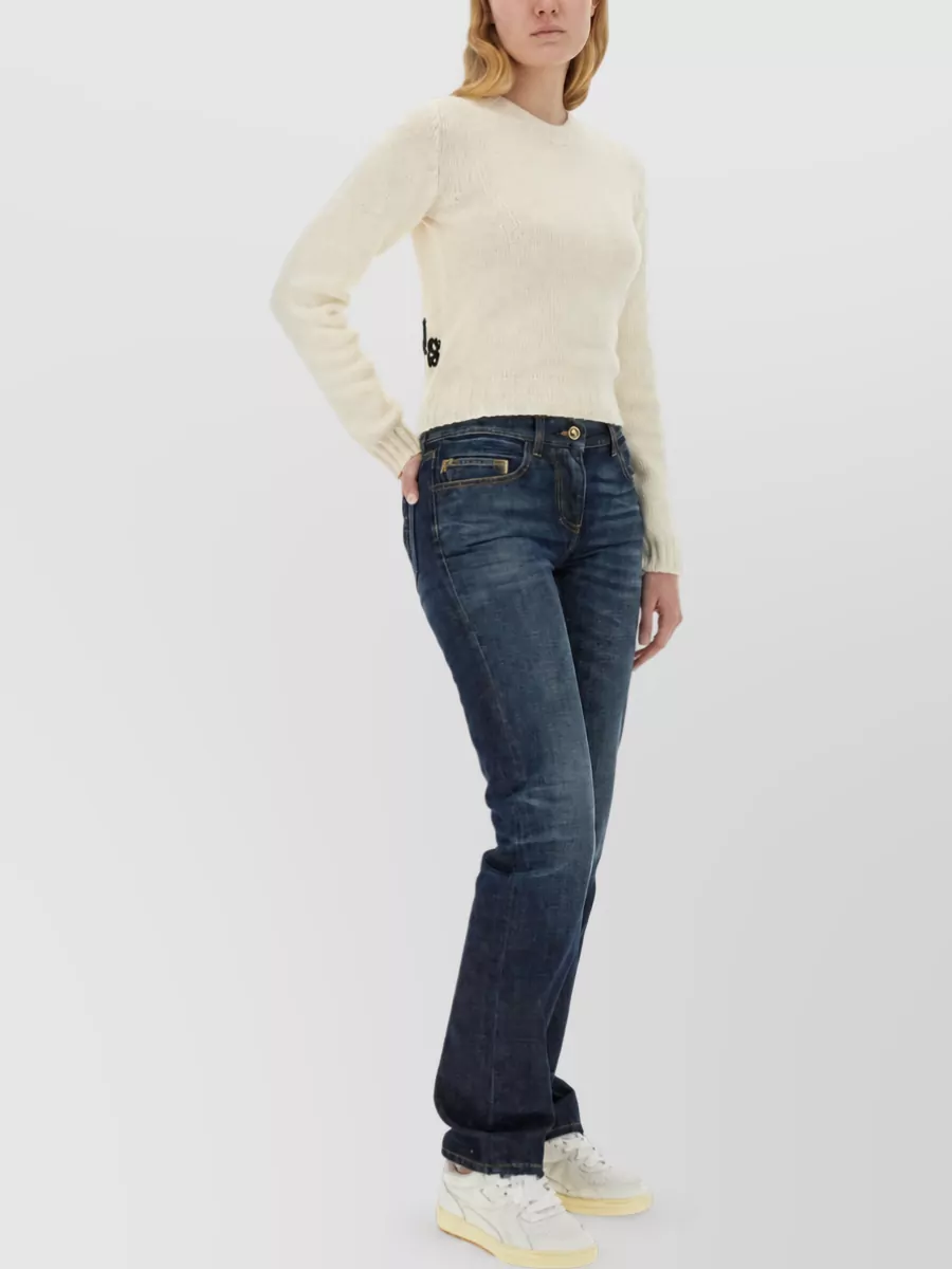 Palm Angels Straight-Leg Jeans