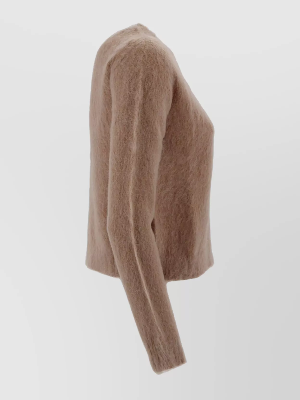 S Max Mara Mohair Blend Crew Neck Knit Jumper