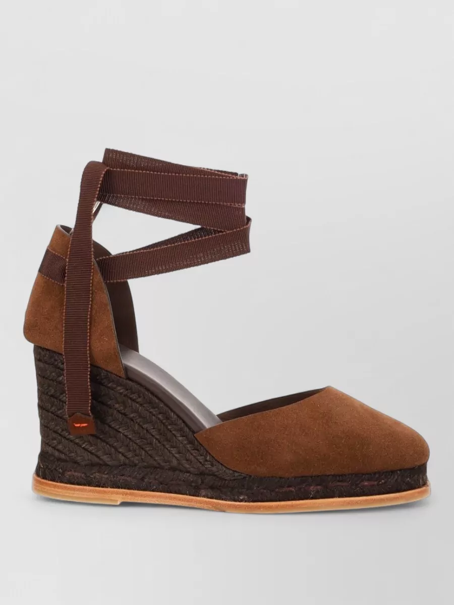 Castaner Leather Camila Espadrilles
