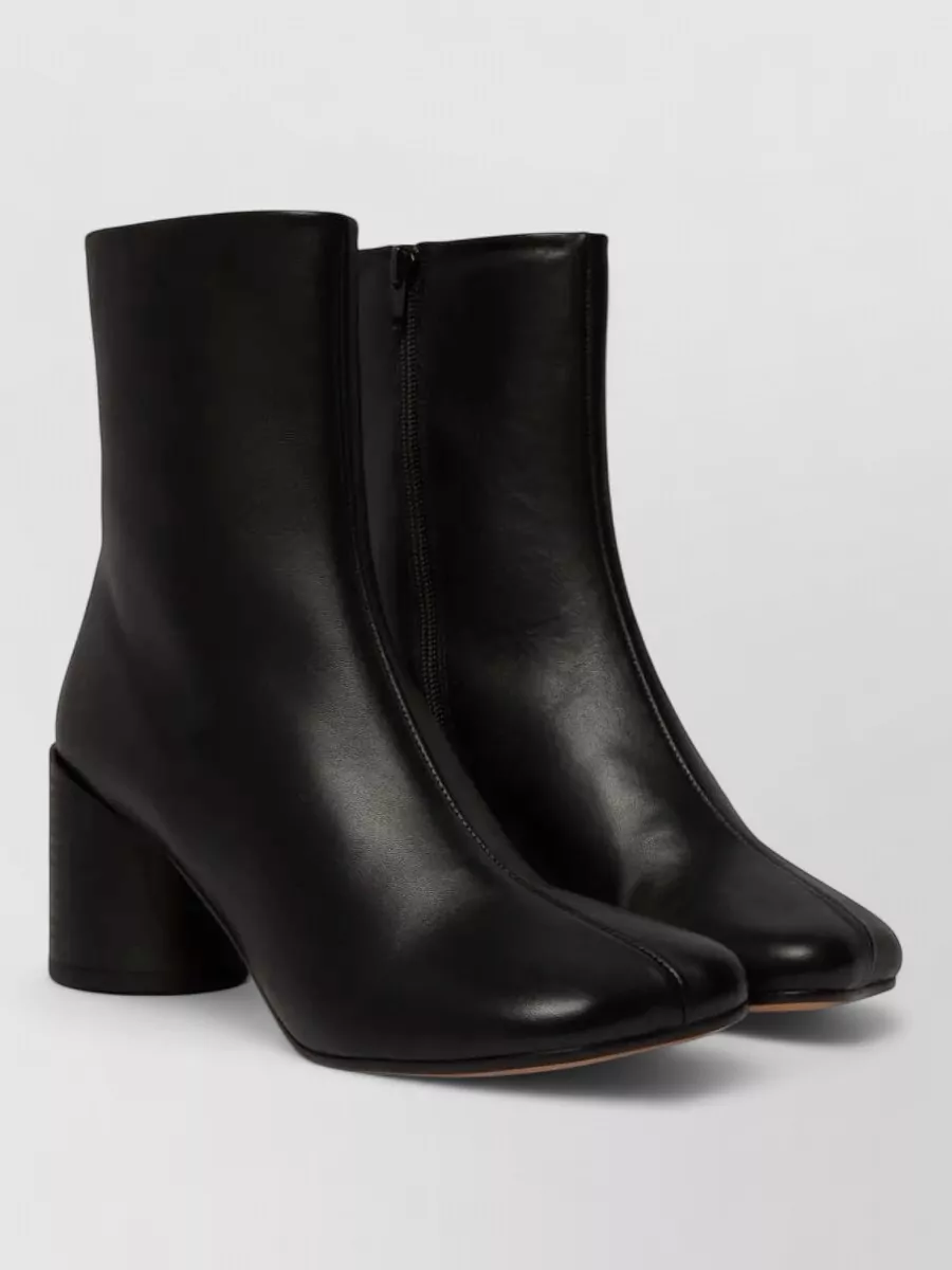 Mm6 Maison Margiela leather ankle boots