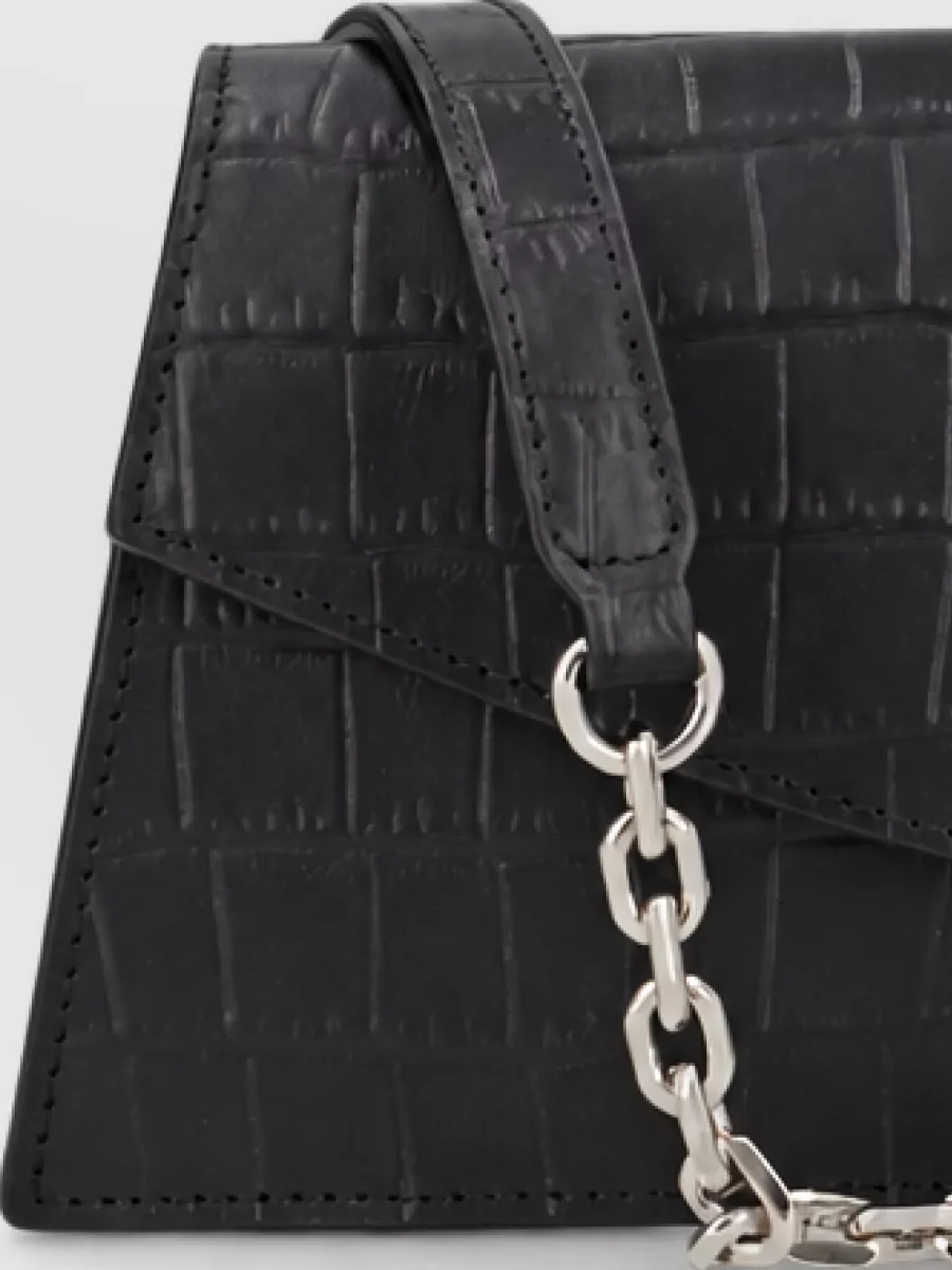 Alexander Mcqueen Skull Mini Leather Clutch Bag