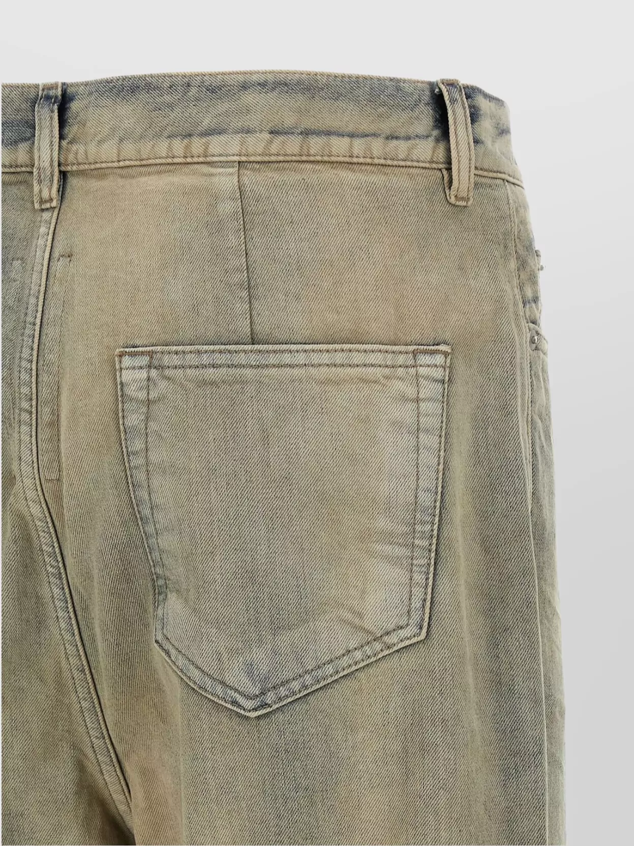 Rick Owens Drkshdw 'Bolan Bootcut' Wide-Leg Jeans Silhouette
