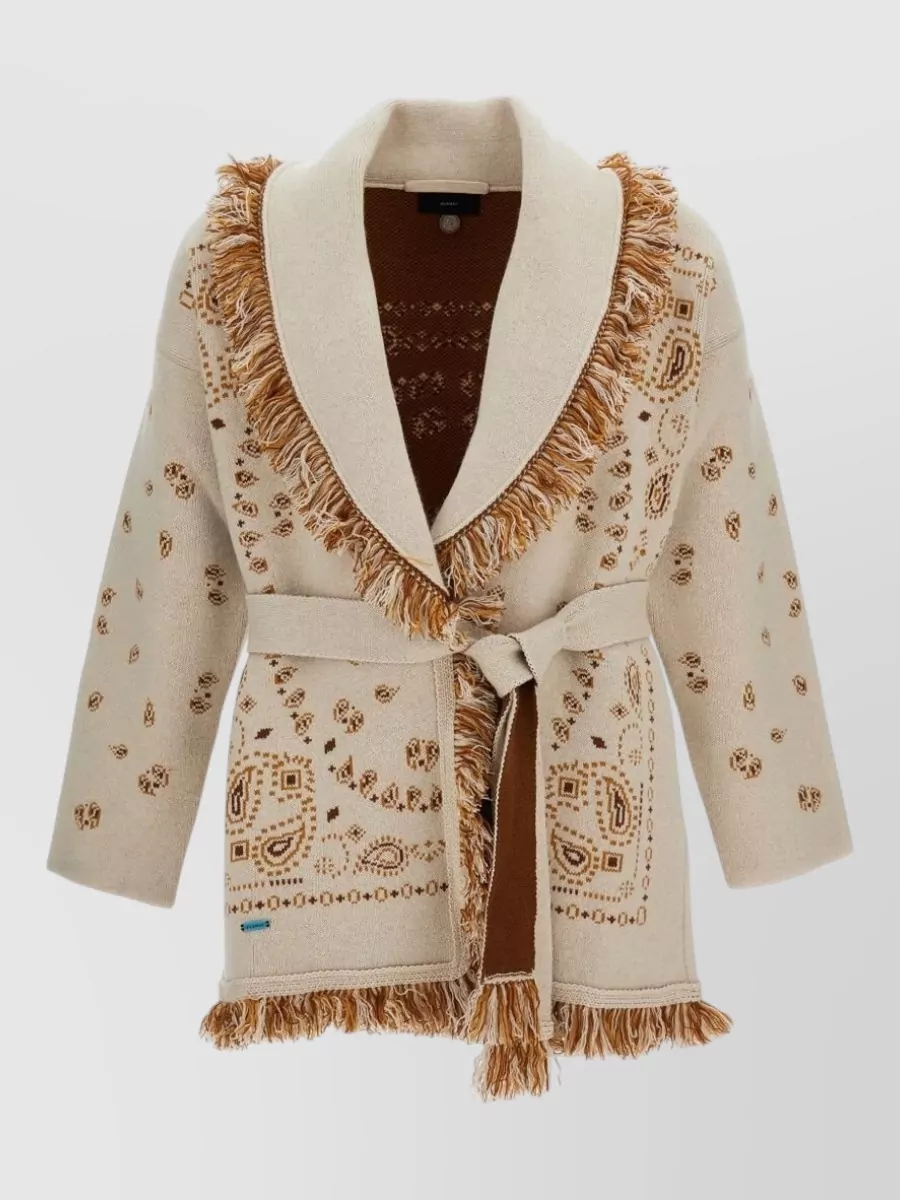 Alanui Cashmere Fitted Jacket