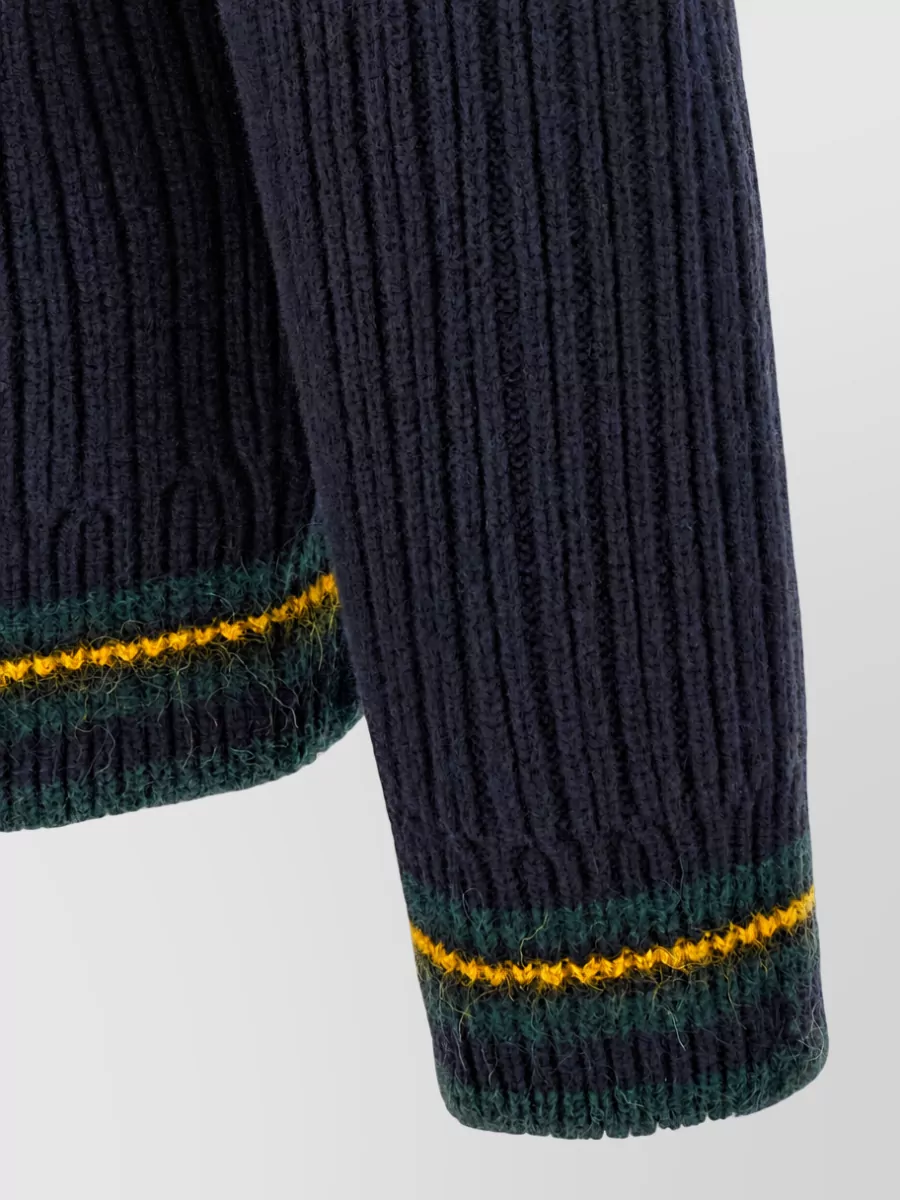 Lacoste Wool V-Neck Sweater