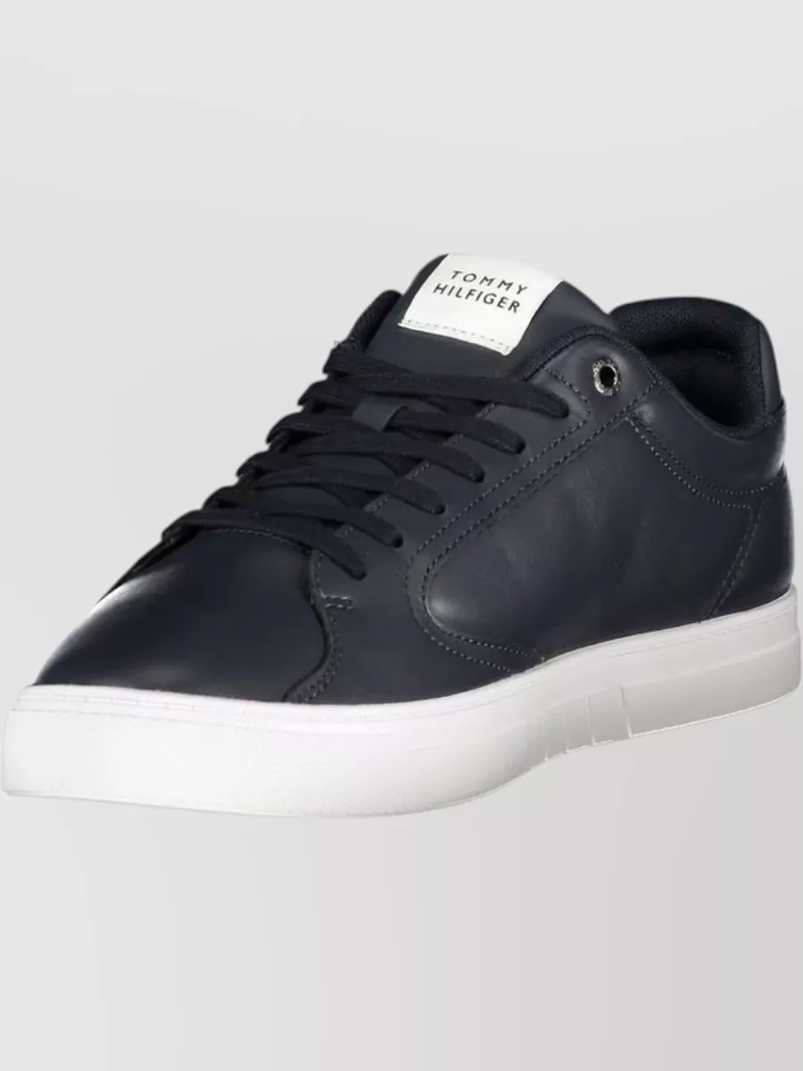 Tommy Hilfiger Leather Lace-Up Sneakers