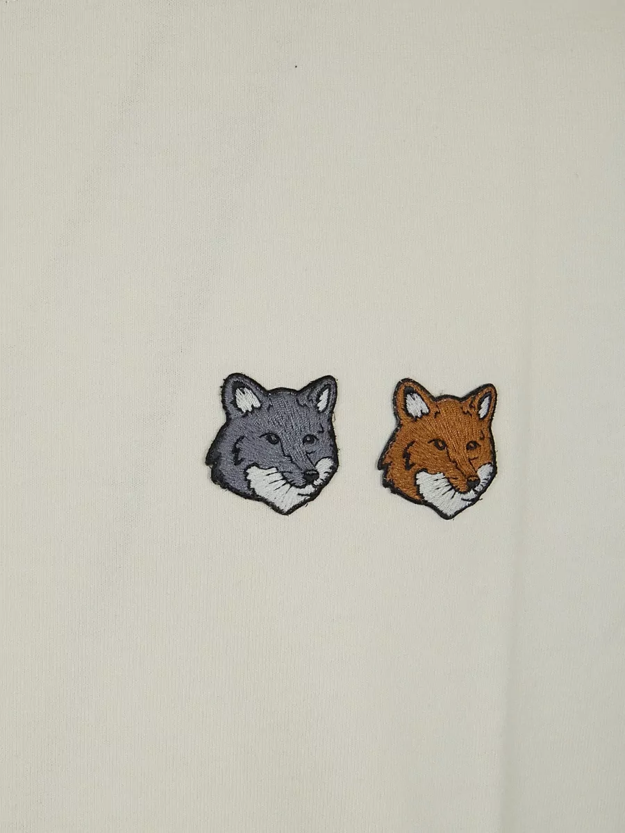 Maison Kitsuné Double Fox Head Jersey T-Shirt Shirt