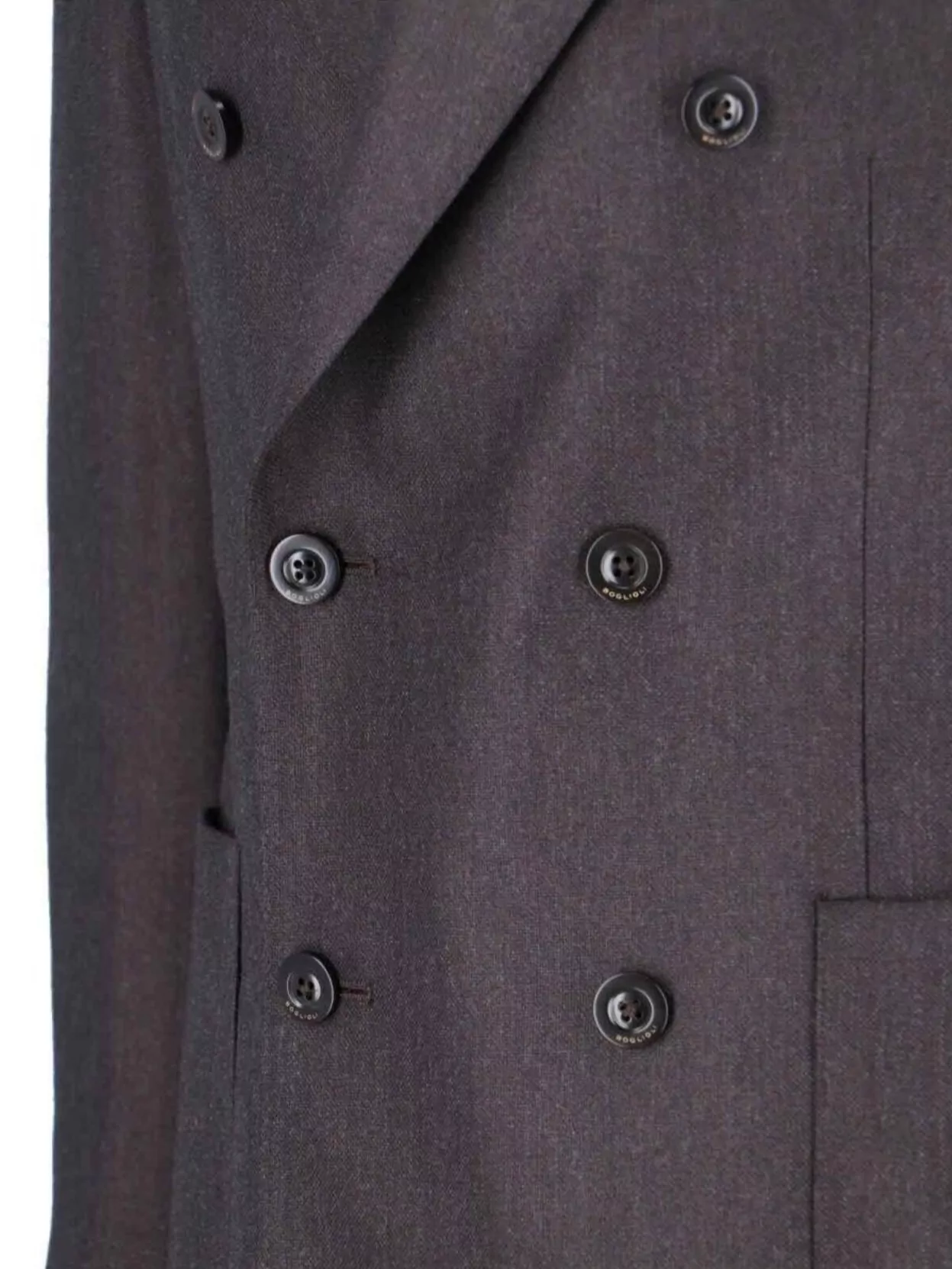 Boglioli Double-Breasted Blazer Flap Pockets