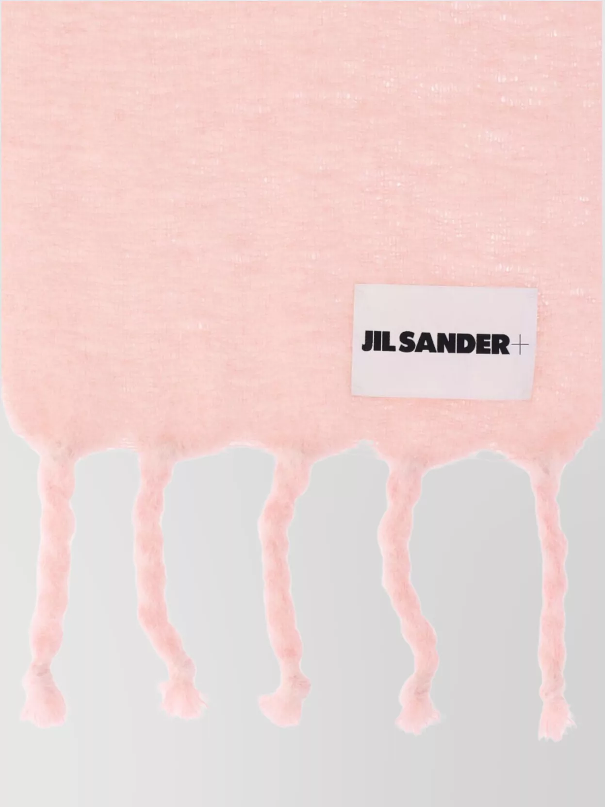 Jil Sander Fringed Scarf Soft Texture
