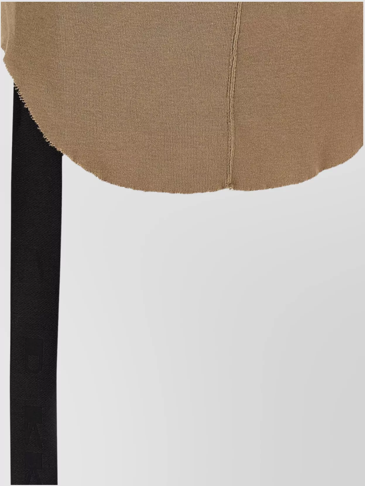 Rick Owens Drkshdw Cropped Ribbed Racerback Tank Top