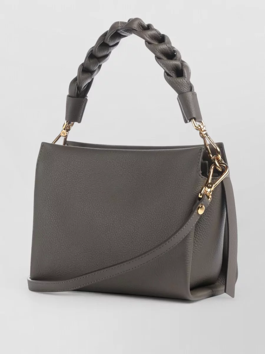 Coccinelle Leather Boheme Small Clutch Bag