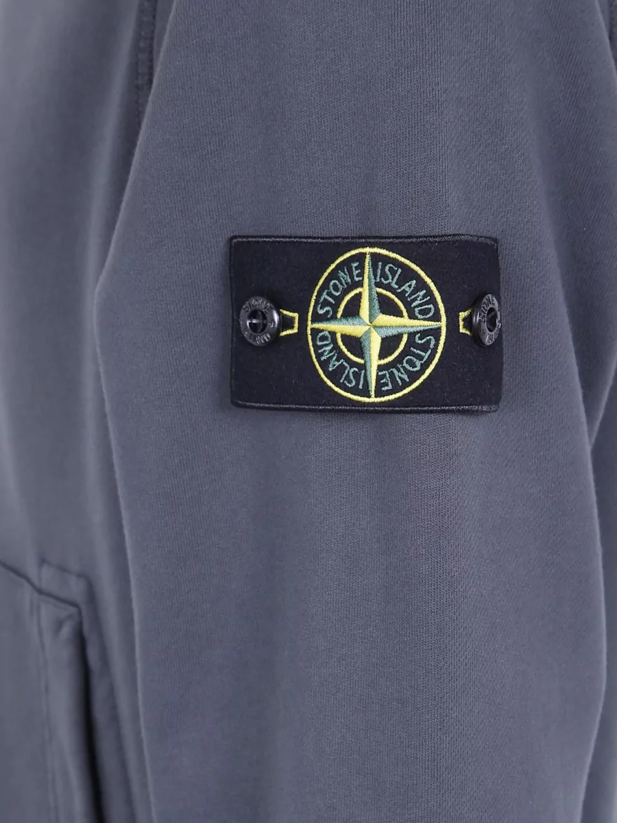 Stone Island Cotton Zip Up Lightweight Jacket