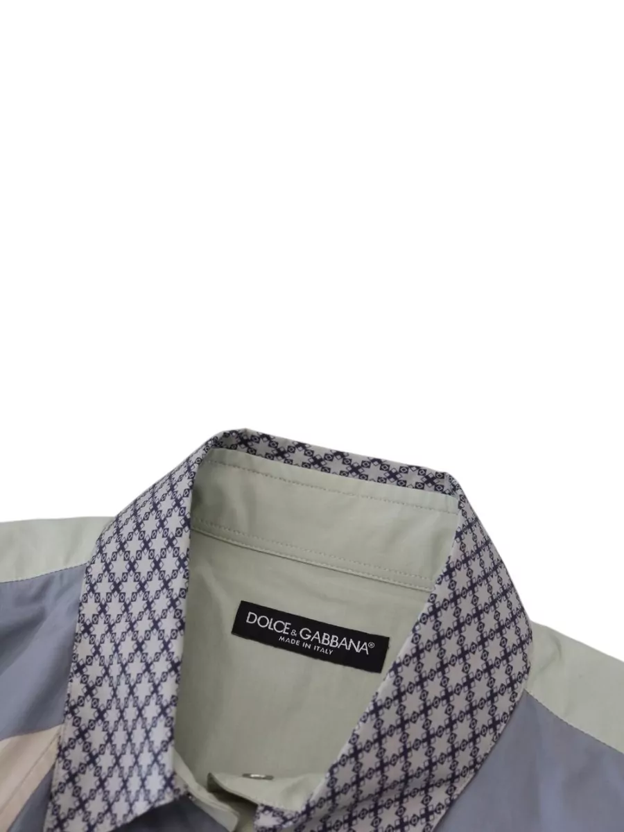 Dolce&Gabbana Patchwork Slim-Fit Shirt