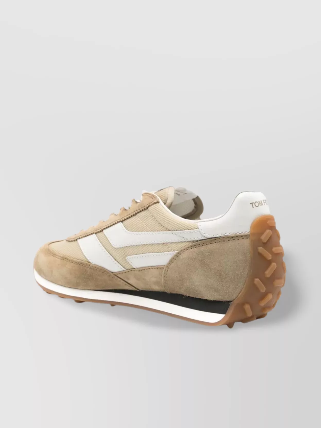 Tom Ford Low Top Sneakers Featuring Suede Panels