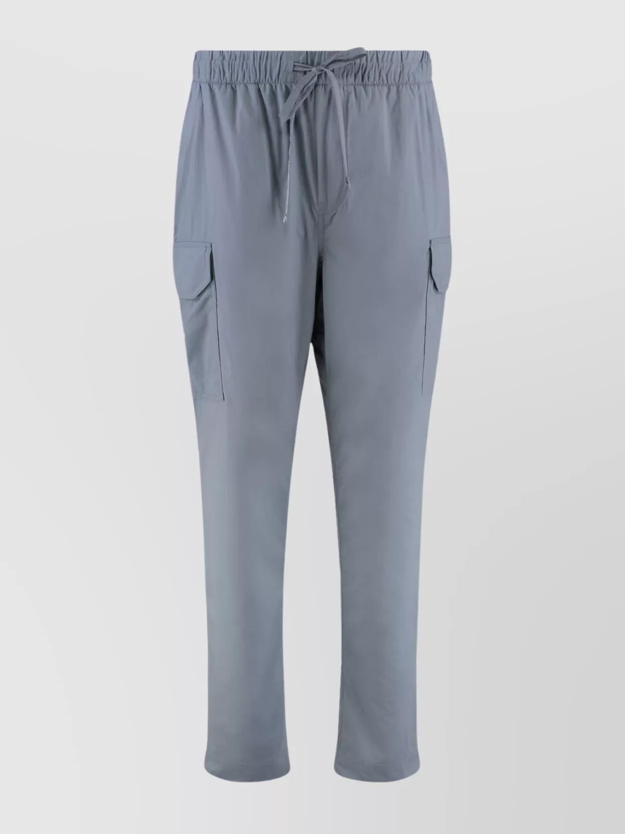 Canada Goose Elastic Waistband Cargo Pants With Mesh Lining In Blue