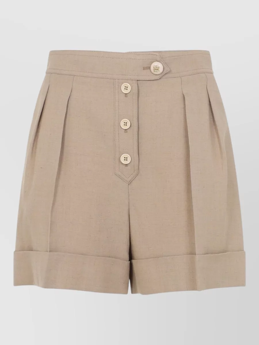 Valentino pleated tailored shorts