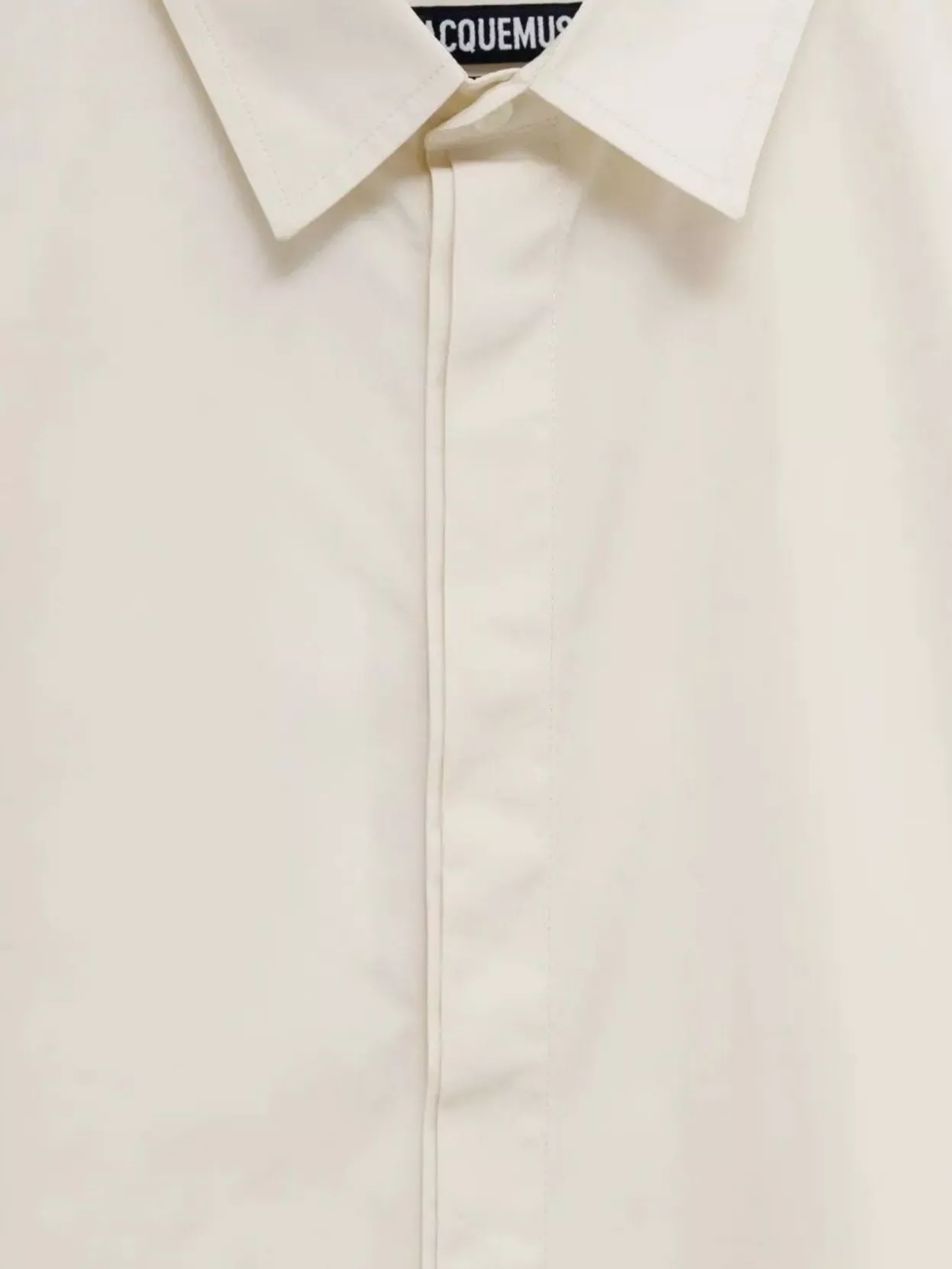 Jacquemus Henri Embroidered Detail Long Sleeves Shirt