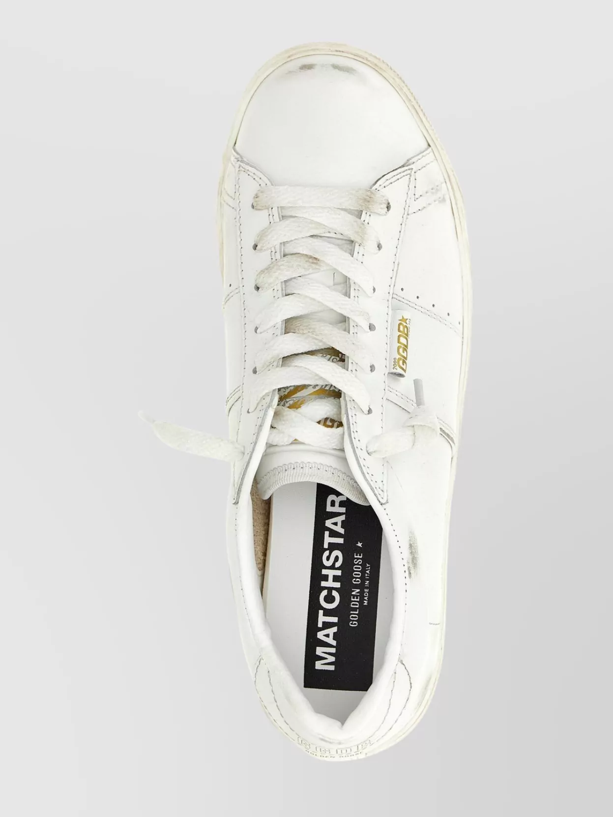 Golden Goose Leather Low-Top Sneakers