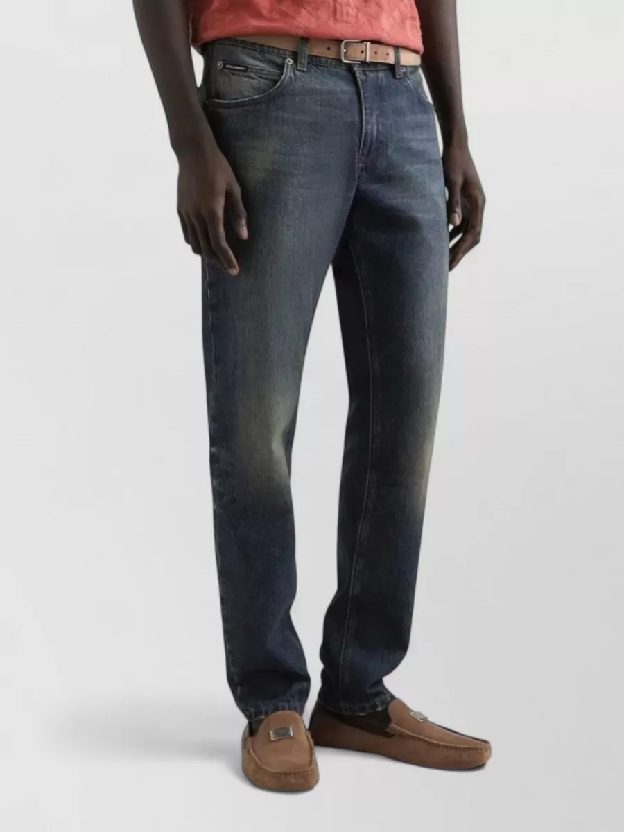 Dolce&Gabbana Denim Straight-Leg Jeans