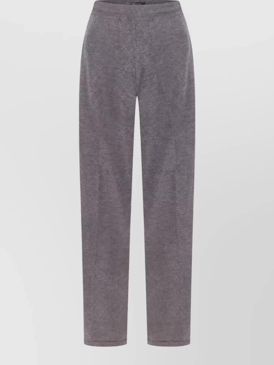 Gucci wool straight-leg trousers