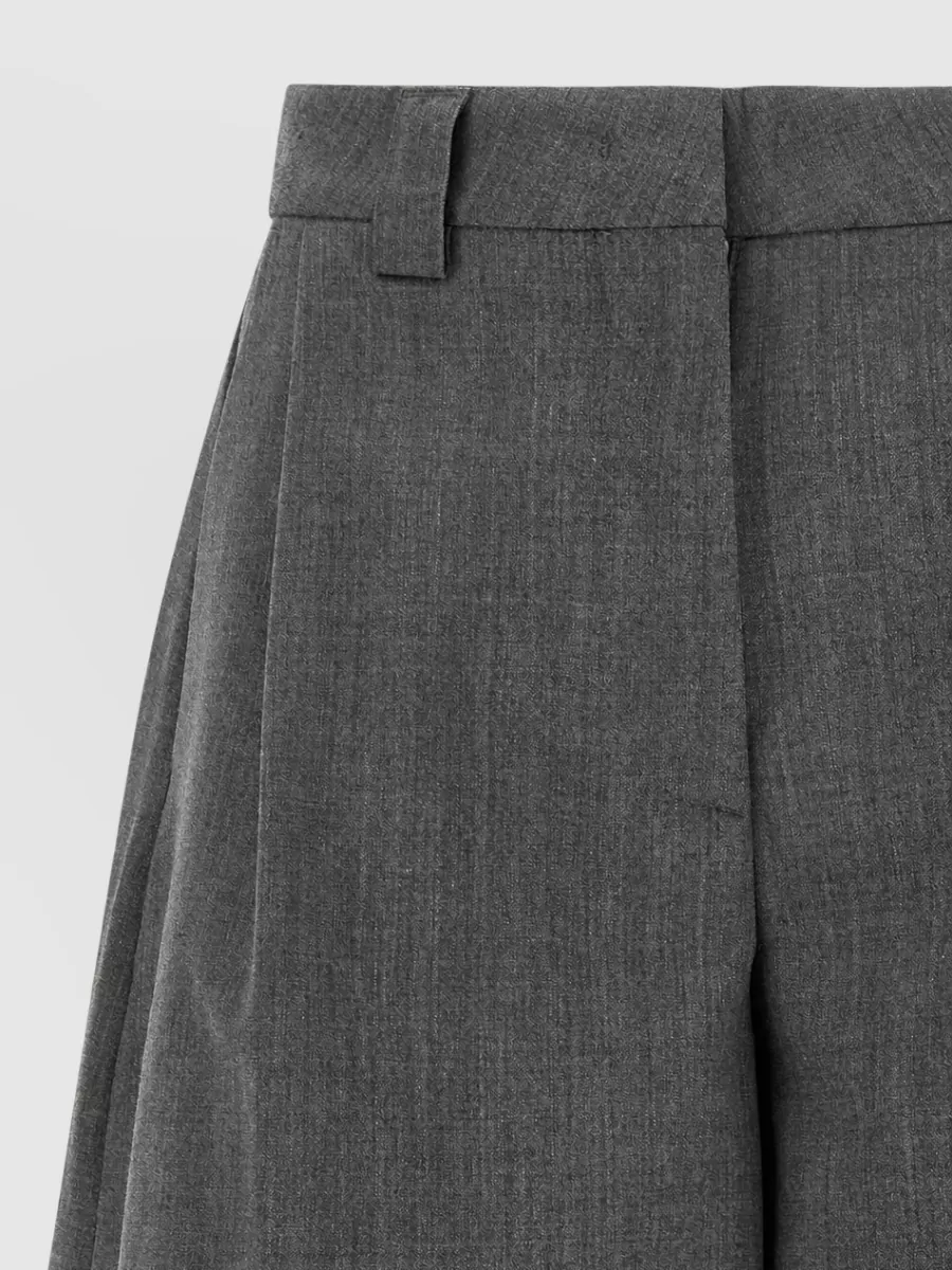Thelatest dakota wide-leg bermuda shorts