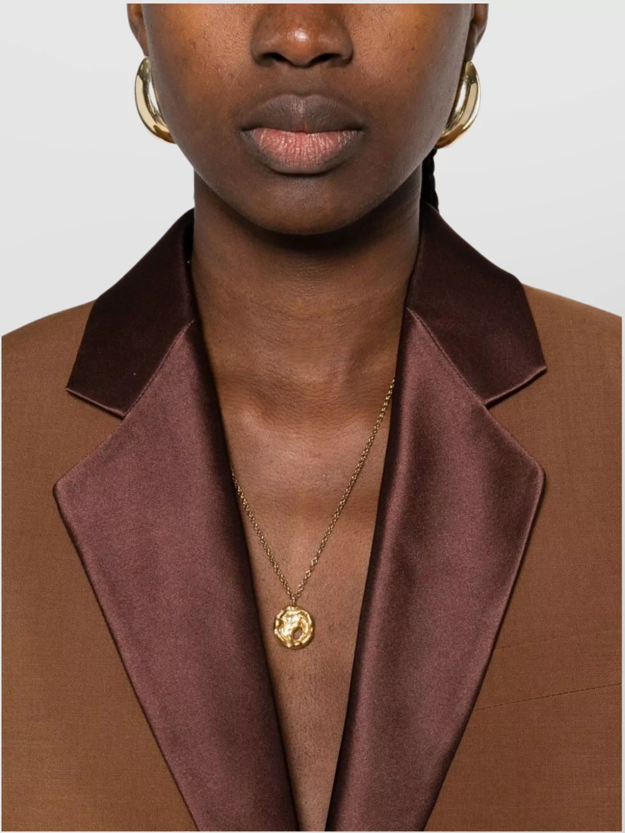 Fendi Wool Single-Breasted Jacket Featuring Flap Pockets