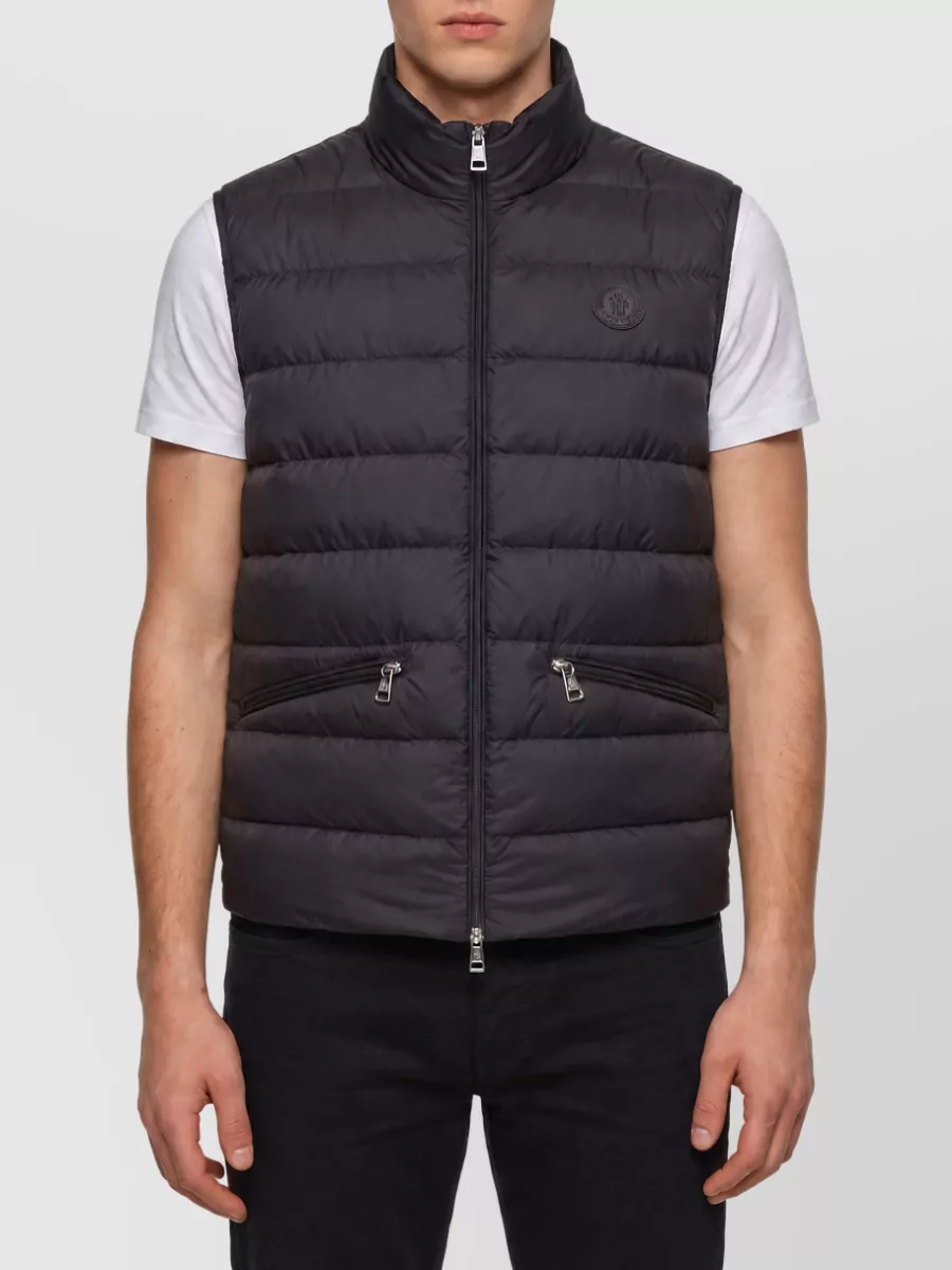 Moncler Down padded slim-fit gilet