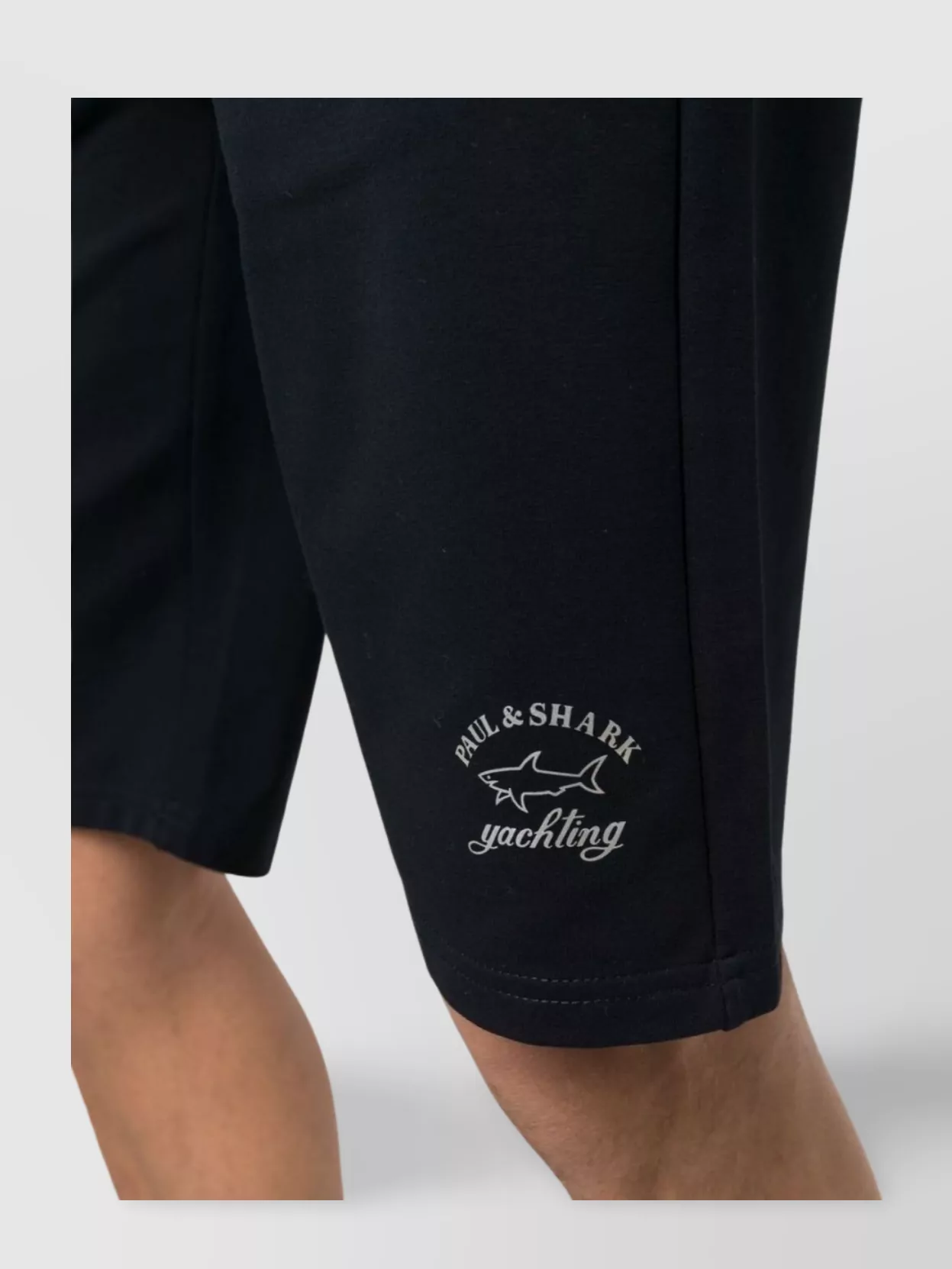 Paul & Shark Waistband Elastic Knee-Length Shorts