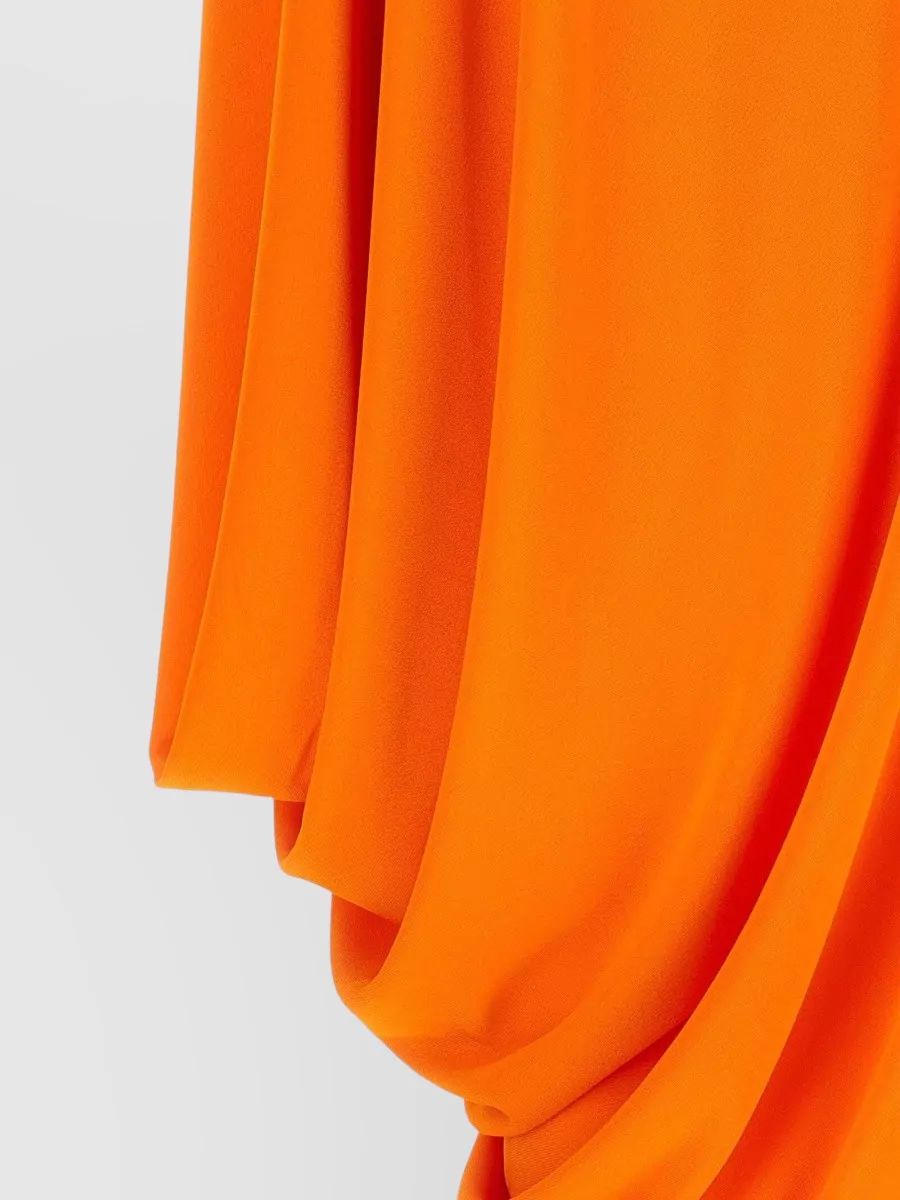Tom Ford Crepe Jersey Asymmetric Sleeveless Midi Dress