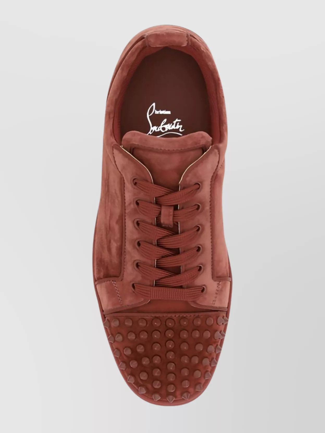 Christian Louboutin Stylish Low Top Sneakers With Studded Design