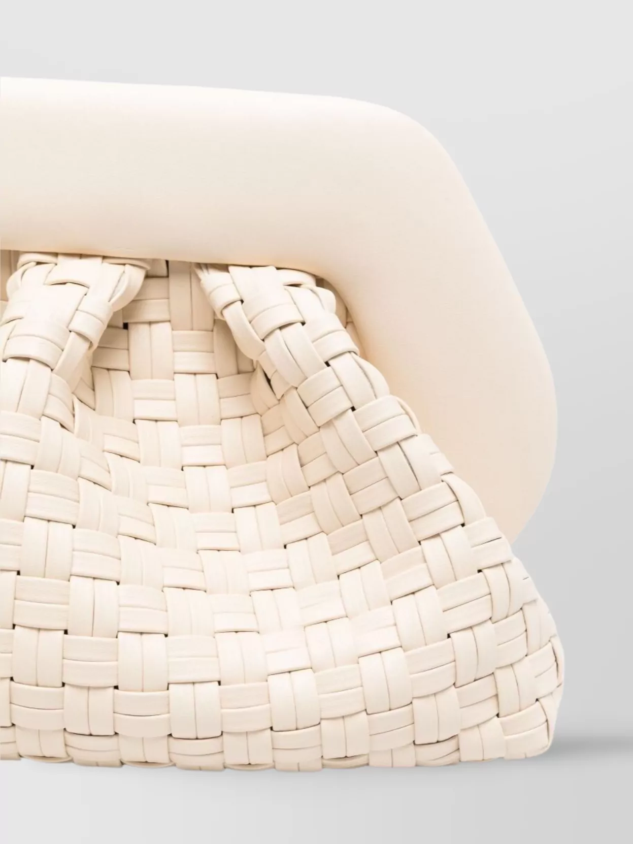 Themoiré Micro Weaved Tia Clutch Bag