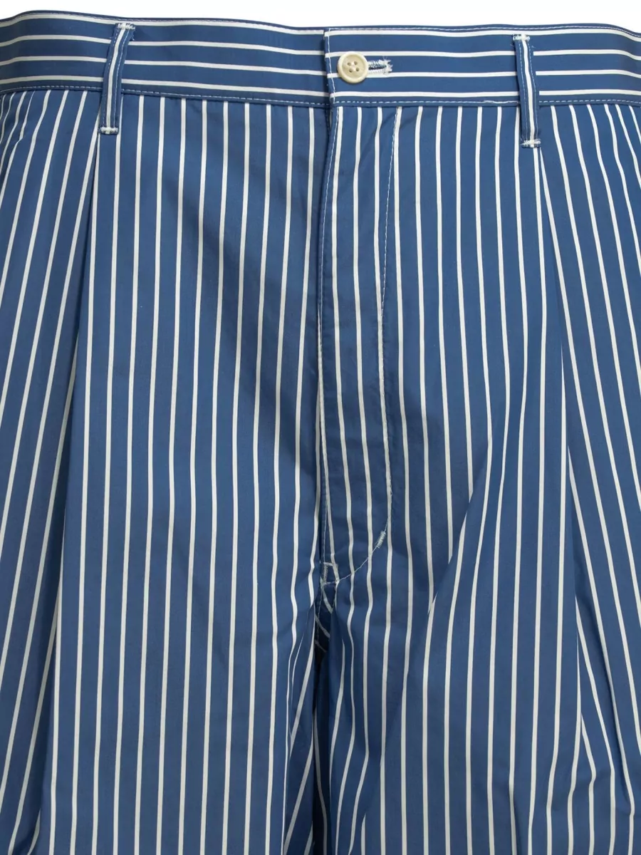 Comme Des Garçons Striped Swim Shorts