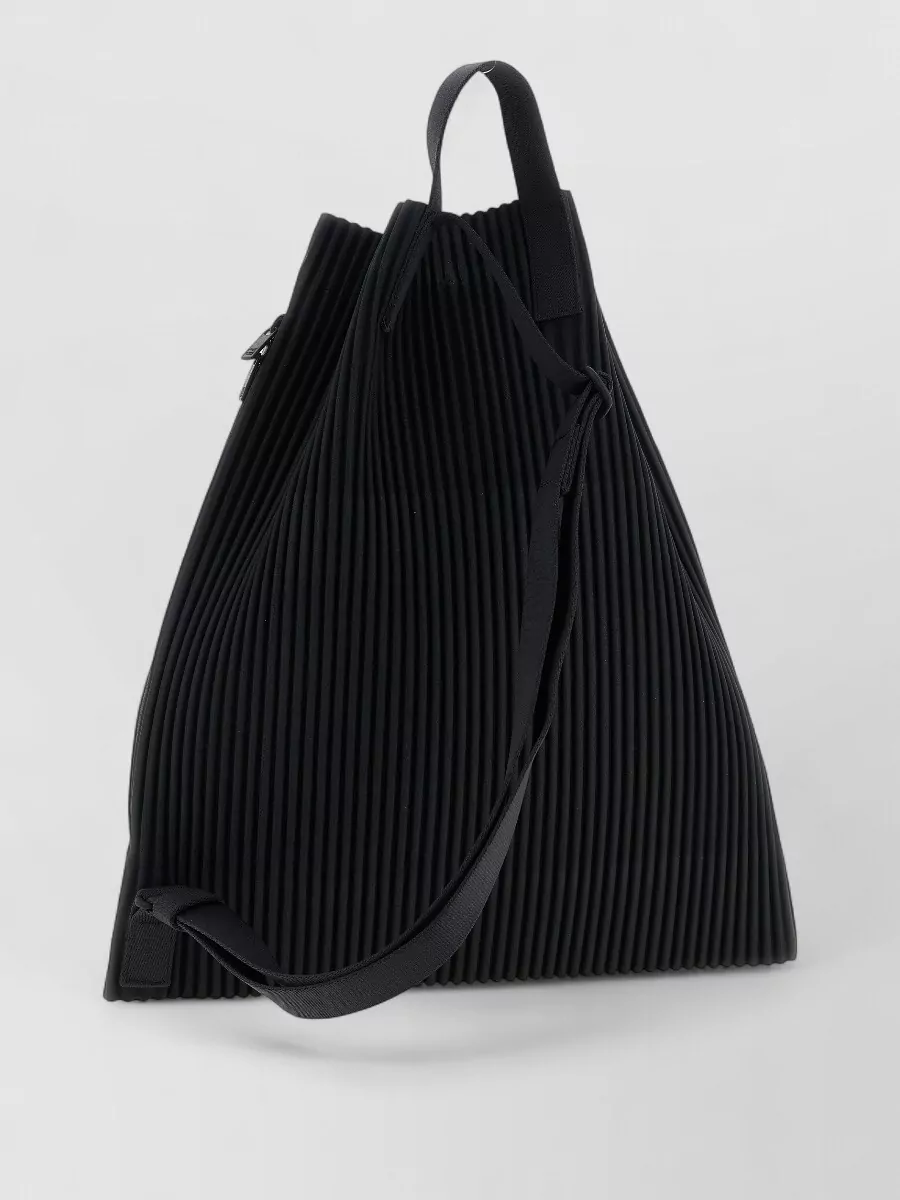 Homme Plisse Issey Miyake Pleated Tote Bag