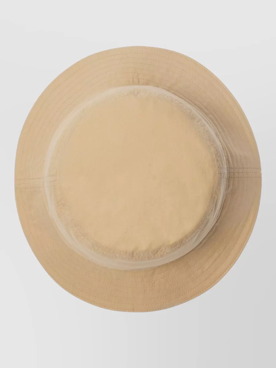 Burberry Check Reversible Bucket Hat Wide Brim