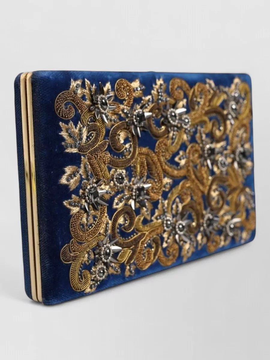 Dolce&Gabbana Velvet Clutch Bag